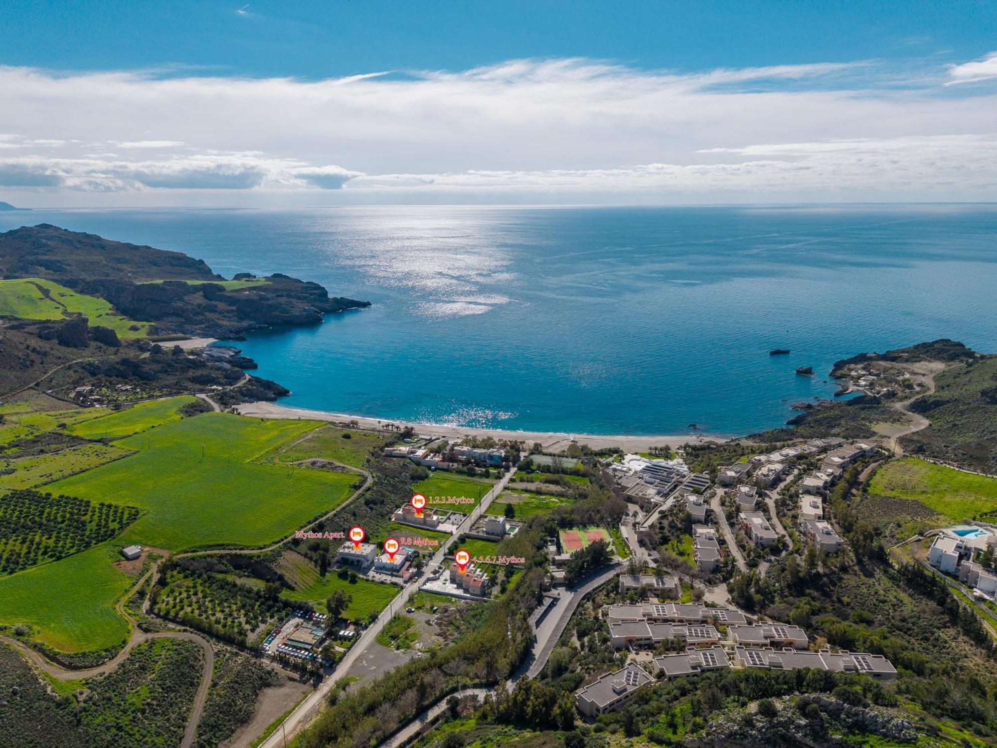 Mythos Villas Дамноні Екстер'єр фото